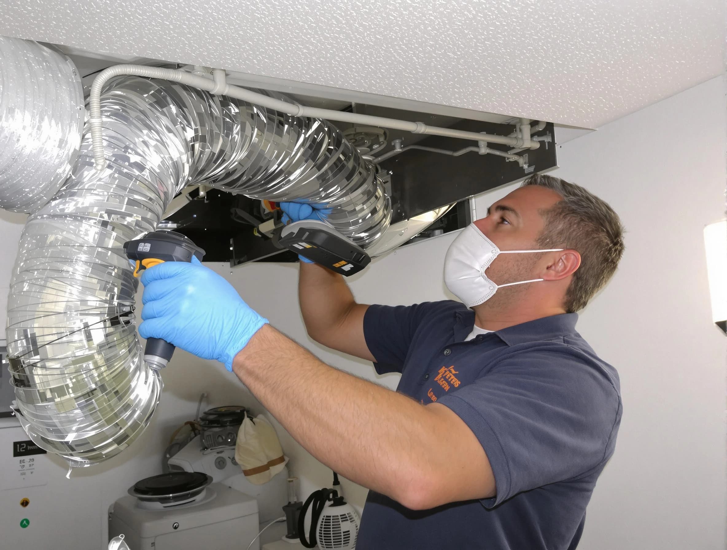 Rialto Dryer Vent Cleaning professional performing thorough residential dryer vent cleaning in Rialto