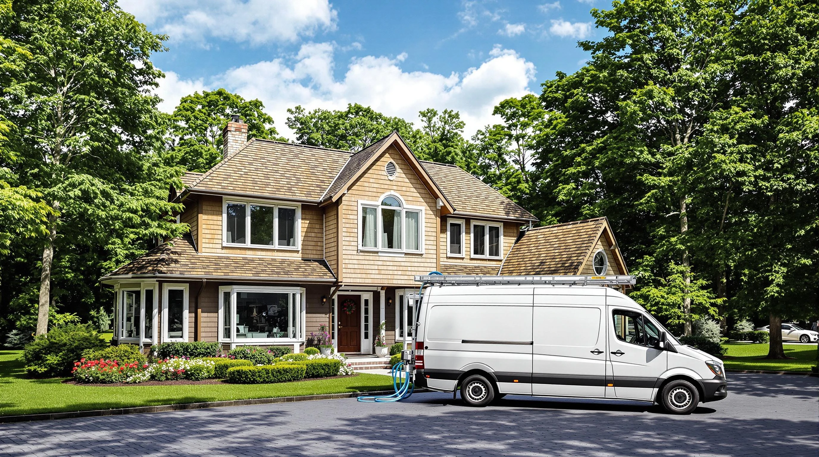 Rialto Dryer Vent Cleaning dryer vent cleaning crew working in Bloomington, CA