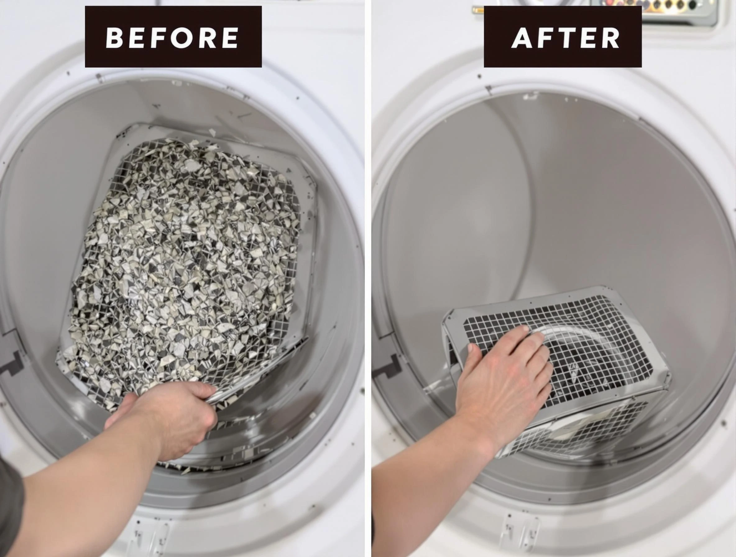 Professional lint trap cleaning by Rialto Dryer Vent Cleaning in Rialto