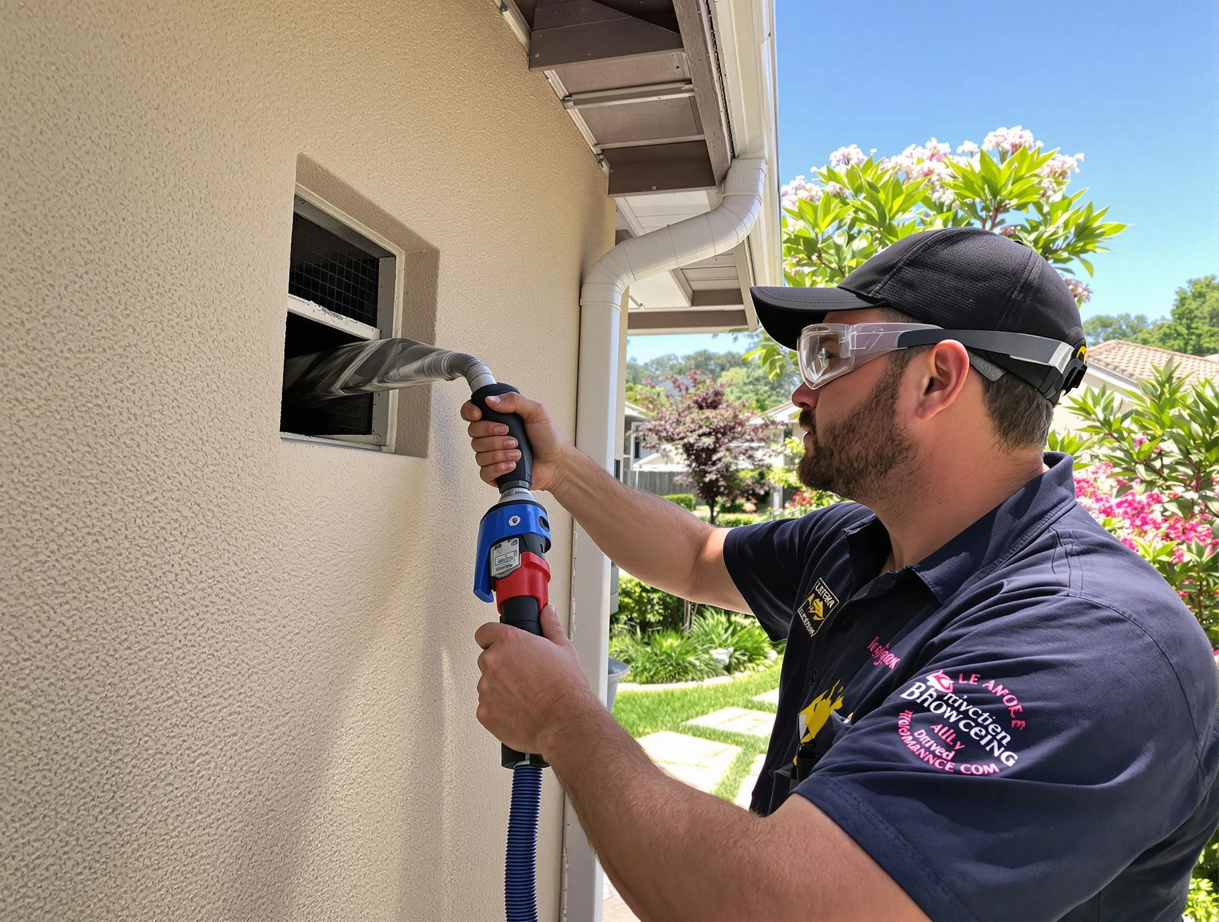 Professional dryer vent cleaning by Rialto Dryer Vent Cleaning in Rialto