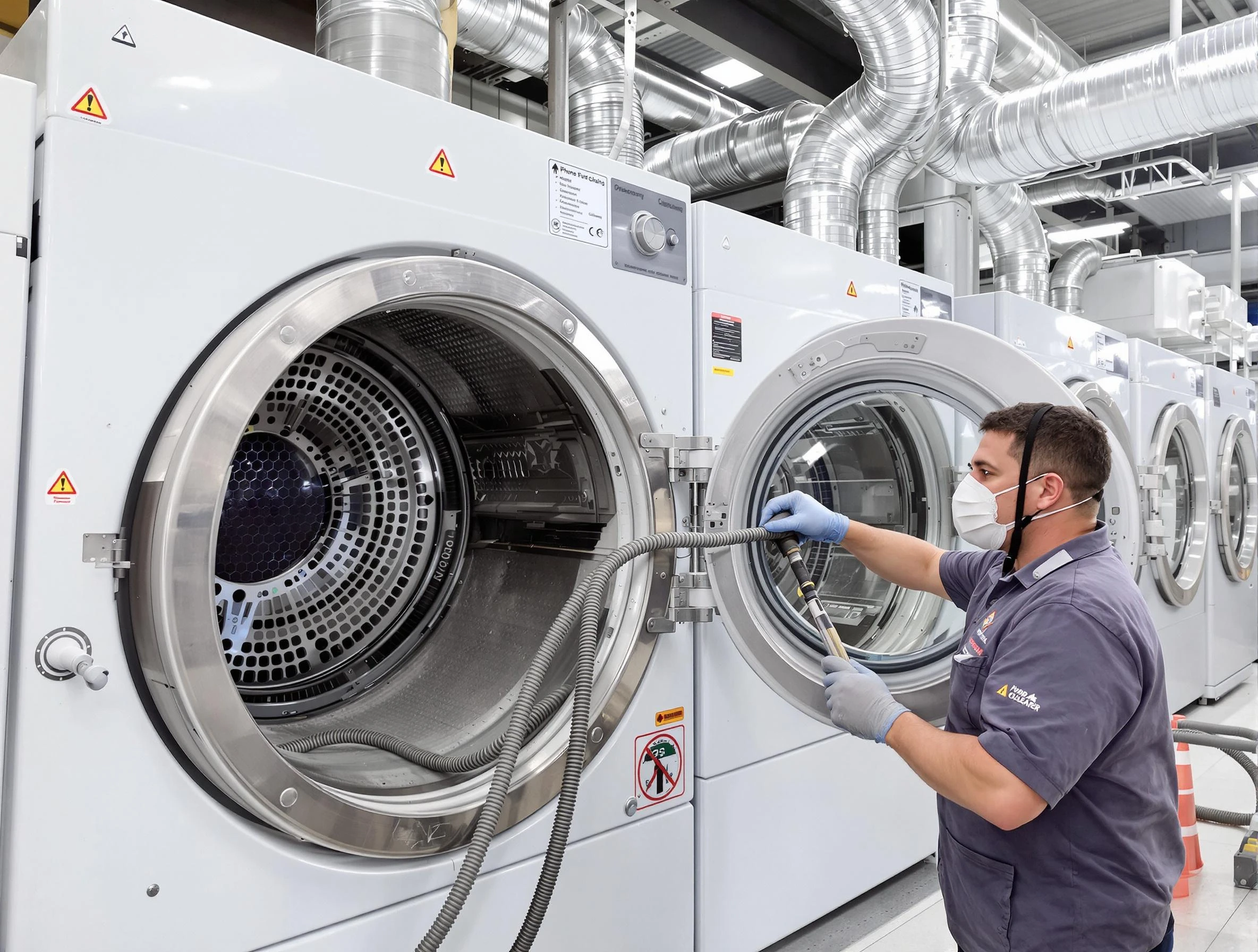 Industrial-grade dryer vent cleaning by Rialto Dryer Vent Cleaning in Rialto